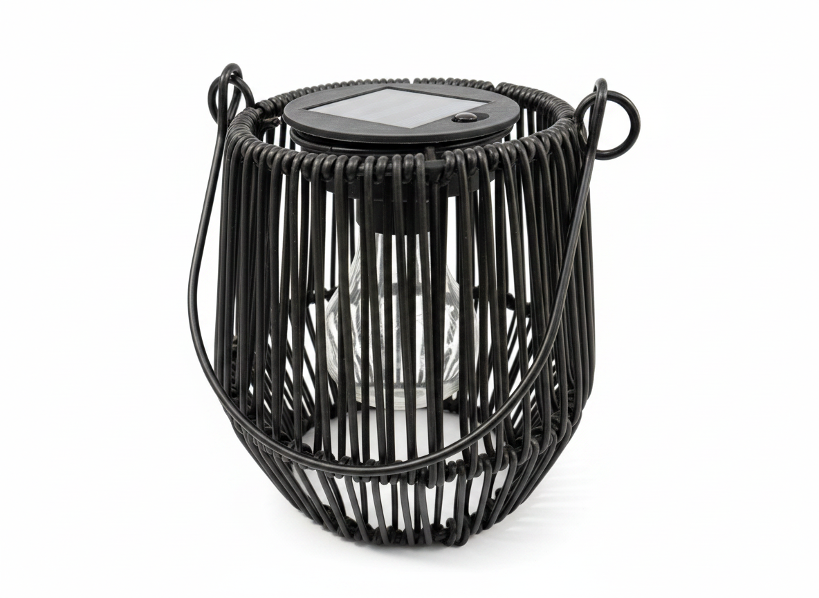 Lampe solaire noir